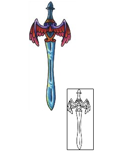 Dagger Tattoo For Women tattoo | EKF-00076