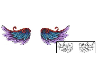 Heavenly Tattoo For Women tattoo | EKF-00079