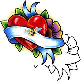 Heart Tattoo for-women-heart-tattoos-eddie-deblock-ekf-00109
