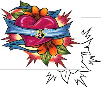 Heart Tattoo for-women-heart-tattoos-eddie-deblock-ekf-00117