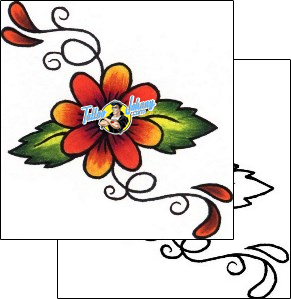 Flower Tattoo plant-life-flowers-tattoos-eddie-deblock-ekf-00118