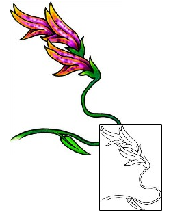 Picture of Plant Life tattoo | EKF-00147