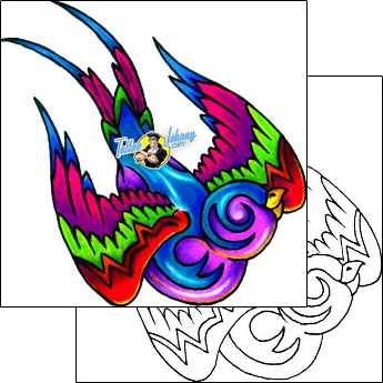 Animal Tattoo bird-tattoos-eddie-deblock-ekf-00170