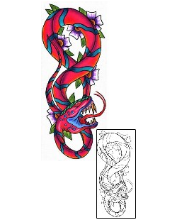 Reptiles & Amphibians Tattoo Tattoo Styles tattoo | EKF-00195