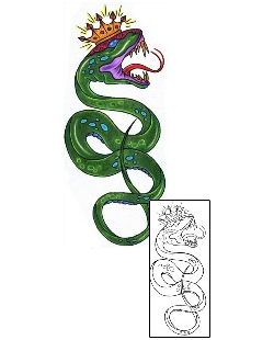 Reptiles & Amphibians Tattoo Tattoo Styles tattoo | EKF-00196