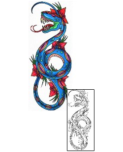 Reptile Tattoo Tattoo Styles tattoo | EKF-00198