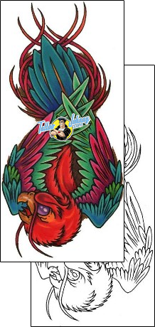 Bird Tattoo animal-bird-tattoos-eddie-deblock-ekf-00203