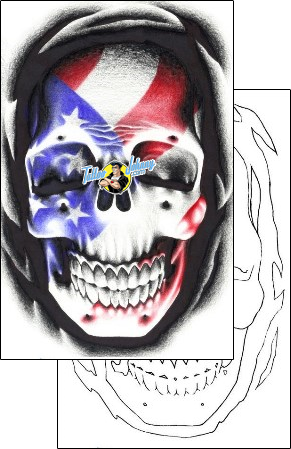 Skull Tattoo horror-skull-tattoos-efrain-ramos-elf-00016