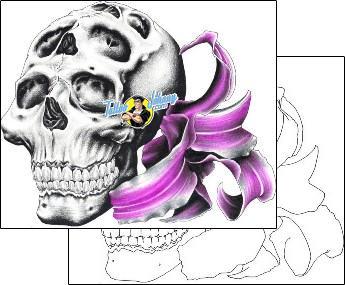 Skull Tattoo horror-skull-tattoos-efrain-ramos-elf-00021