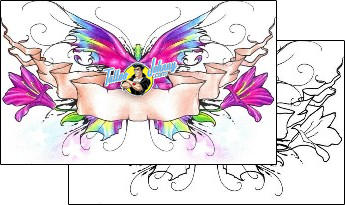 Butterfly Tattoo for-women-lower-back-tattoos-efrain-ramos-elf-00026