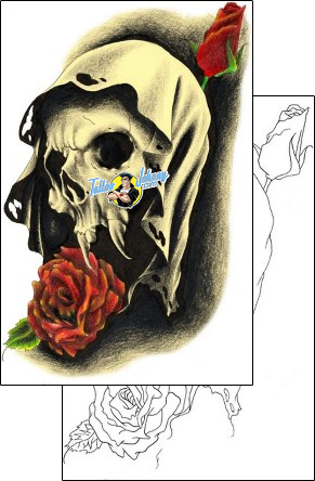Skull Tattoo horror-skull-tattoos-efrain-ramos-elf-00060