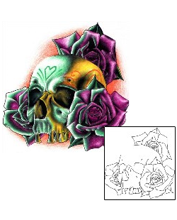 Rose Tattoo Plant Life tattoo | ELF-00083