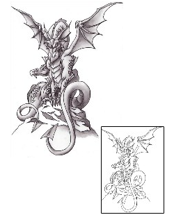 Fantasy Tattoo Mythology tattoo | ENF-00021