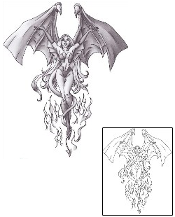 Devil - Demon Tattoo Miscellaneous tattoo | ENF-00023