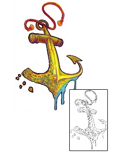 Anchor Tattoo Patronage tattoo | EOF-00002