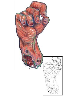 Picture of Specific Body Parts tattoo | EOF-00023