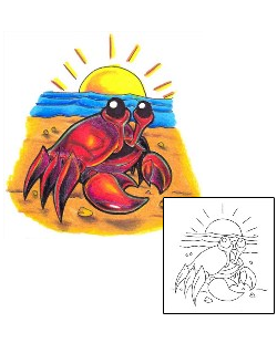 Sea Creature Tattoo Marine Life tattoo | EOF-00040