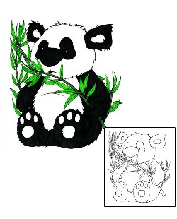 Panda Tattoo EQF-00009