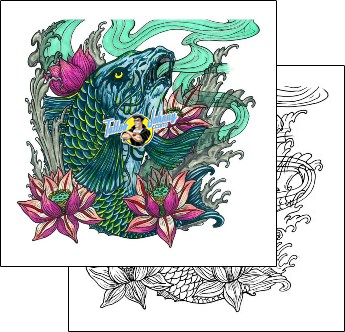 Fish Tattoo marine-life-fish-tattoos-ant-sivik-eqf-00010