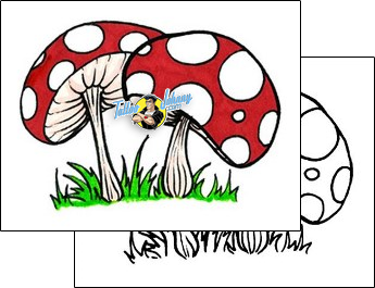 Mushroom Tattoo eqf-00016