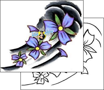 Flower Tattoo plant-life-flowers-tattoos-erin-marie-smith-esf-00004