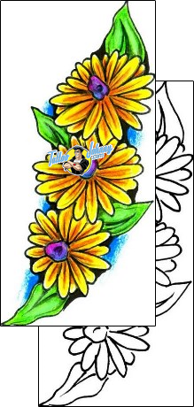 Flower Tattoo plant-life-flowers-tattoos-erin-marie-smith-esf-00017