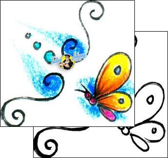 Butterfly Tattoo insects-butterfly-tattoos-erin-marie-smith-esf-00023