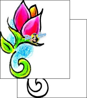 Flower Tattoo plant-life-flowers-tattoos-erin-marie-smith-esf-00027