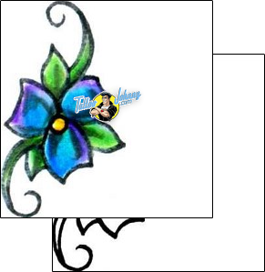 Flower Tattoo plant-life-flowers-tattoos-erin-marie-smith-esf-00050