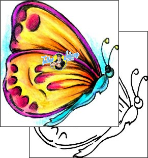 Butterfly Tattoo insects-butterfly-tattoos-erin-marie-smith-esf-00058