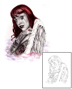 Fantasy Tattoo Religious & Spiritual tattoo | ETF-00018