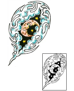 Moon Tattoo Tattoo Styles tattoo | EUF-00038