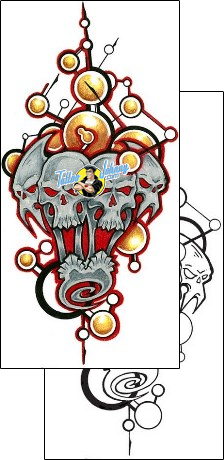 Skull Tattoo horror-skull-tattoos-jason-carlton-euf-00039