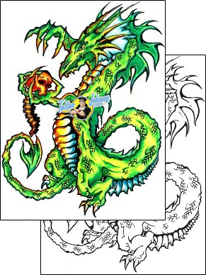 Monster Tattoo fantasy-tattoos-jason-carlton-euf-00054