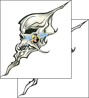 Skull Tattoo horror-skull-tattoos-jason-carlton-euf-00059