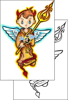 Devil - Demon Tattoo religious-and-spiritual-angel-tattoos-jason-carlton-euf-00060