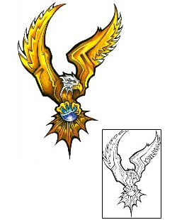 Eagle Tattoo Animal tattoo | EUF-00065