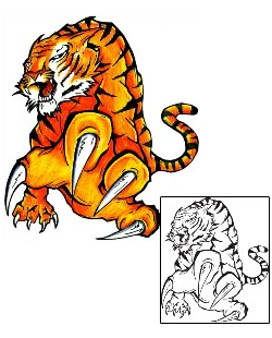 Tiger Tattoo Animal tattoo | EUF-00066