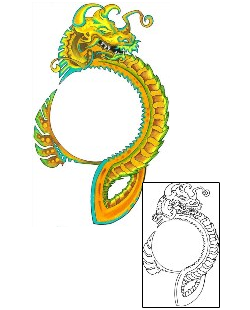 Dragon Tattoo Mythology tattoo | EUF-00086