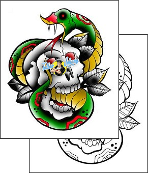 Skull Tattoo evf-00004