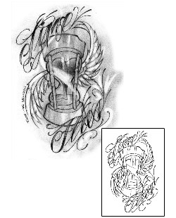 Hourglass Tattoo EWF-00032