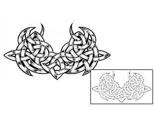 Celtic Tattoo Specific Body Parts tattoo | EXF-00121