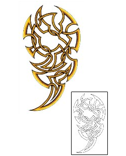 Celtic Tattoo Specific Body Parts tattoo | EXF-00169