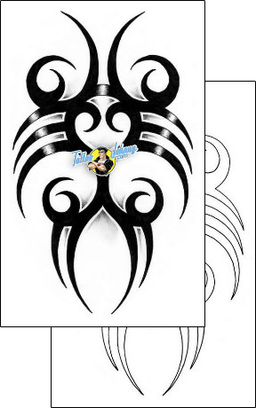 Tribal Tattoo tattoo-styles-tribal-tattoos-excalibur-exf-00203
