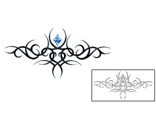 Lower Back Tattoo Specific Body Parts tattoo | EXF-00216