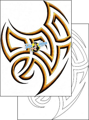 Tribal Tattoo tattoo-styles-tribal-tattoos-excalibur-exf-00346
