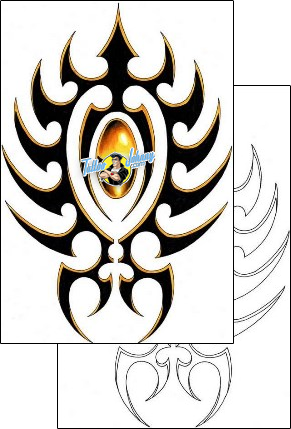 Tribal Tattoo tattoo-styles-tribal-tattoos-excalibur-exf-00347