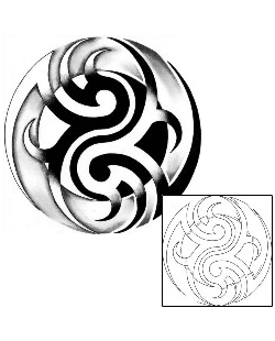 Yin Yang Tattoo Tattoo Styles tattoo | EXF-00349