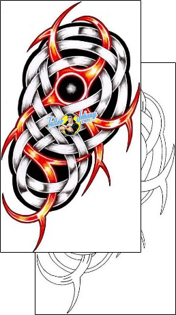 Tribal Tattoo tattoo-styles-tribal-tattoos-excalibur-exf-00543