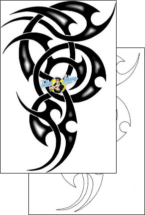 Tribal Tattoo tattoo-styles-tribal-tattoos-excalibur-exf-00563